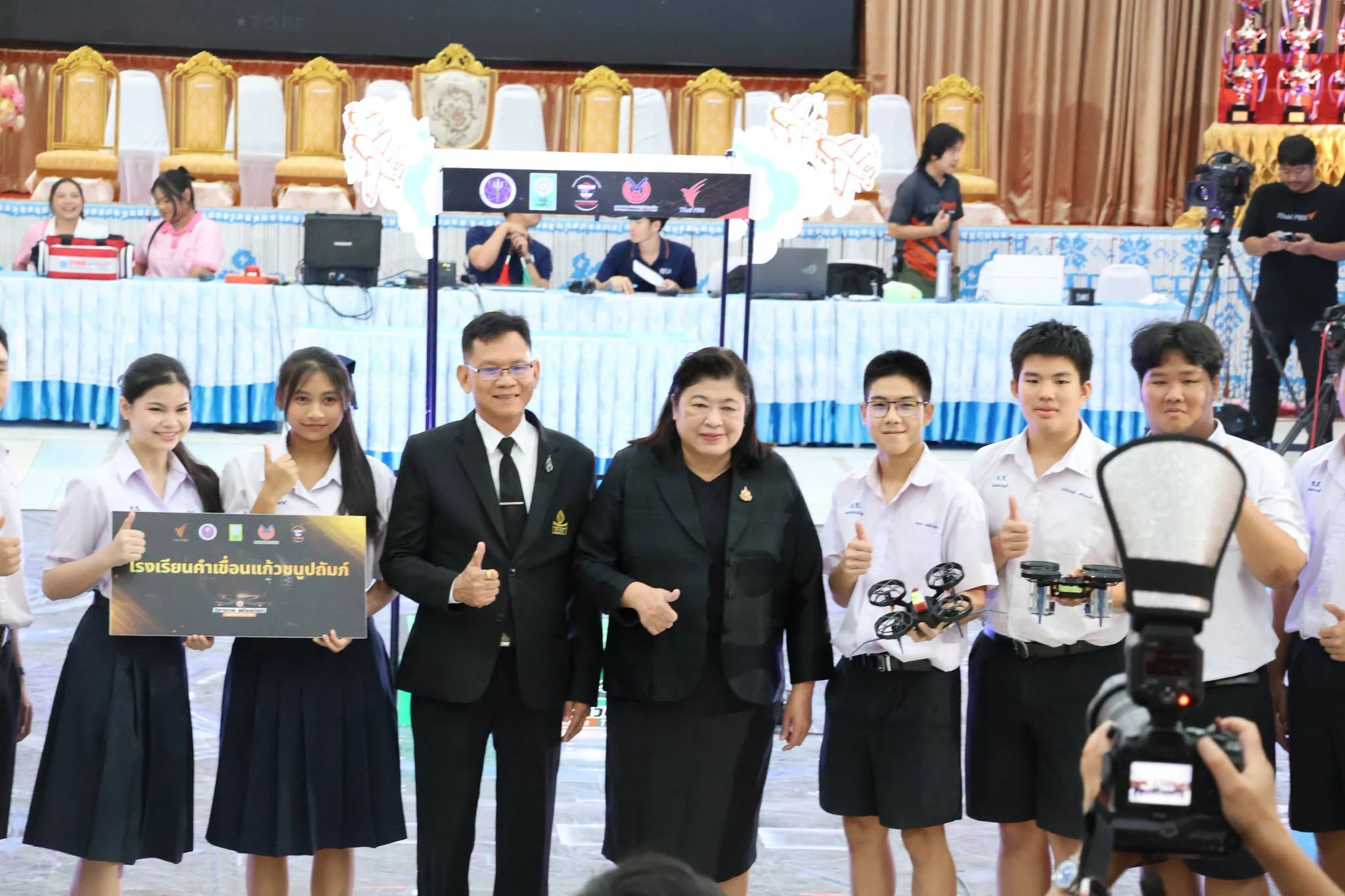 สิ้นสุดลงแล้วอย่างงดงามตระการตา! กับการแข่งขัน "Drone Mission หนูน้อยจ้าวเวหา" สนามที่ 3