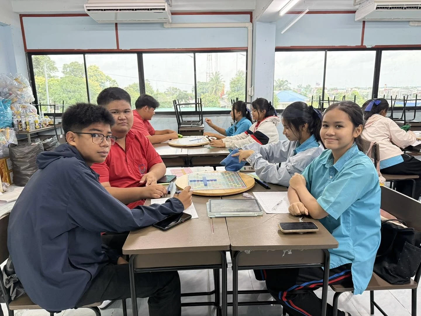 กิจกรรมการต่อสมการทางคณิตศาสตร์( A-MATH) ของนักเรียนตัวแทน ม.1-6