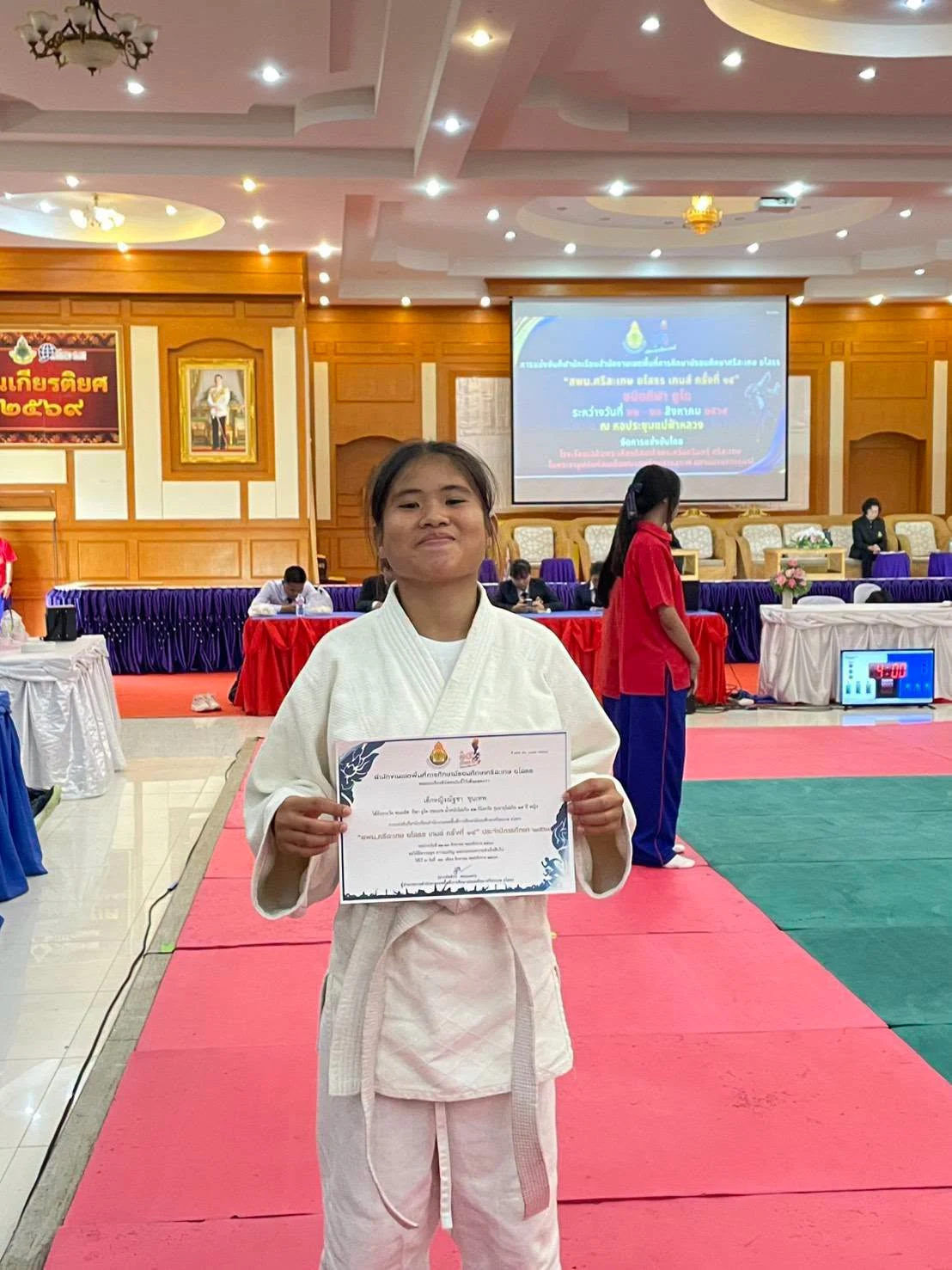 การแข่งขัน กีฬายูโด รุ่นอายุไม่เกิน 15 ปี ในการแข่งขันกีฬาของสำนักงานเขตพื้นที่การศึกษามัธยมศึกษาศรีสะเกษ ยโสธร