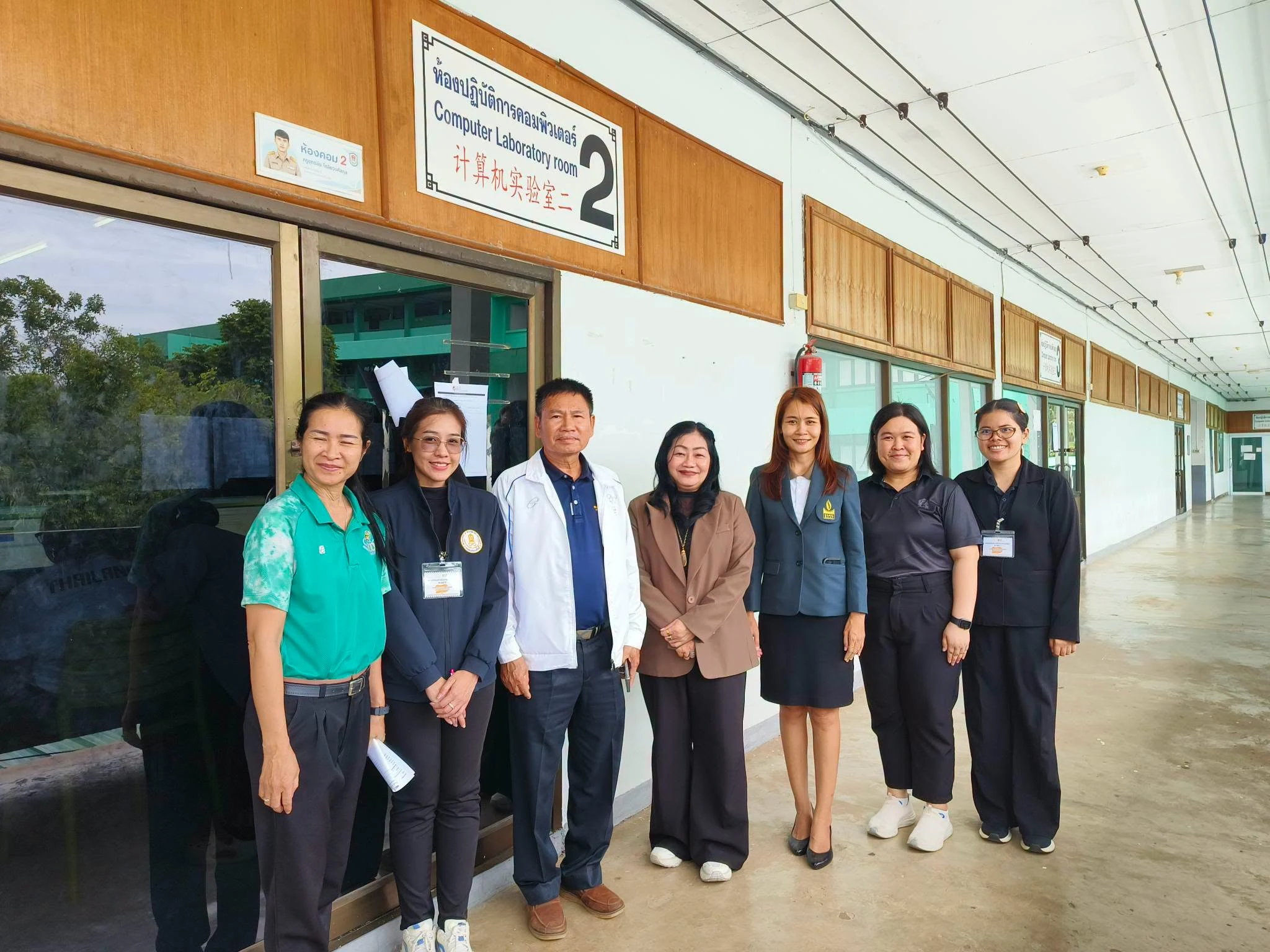 ให้การสนับสนุนสถานที่เป็น สนามทดสอบทางการศึกษาระดับชาติด้านการศึกษานอกระบบโรงเรียน (N-NET)
