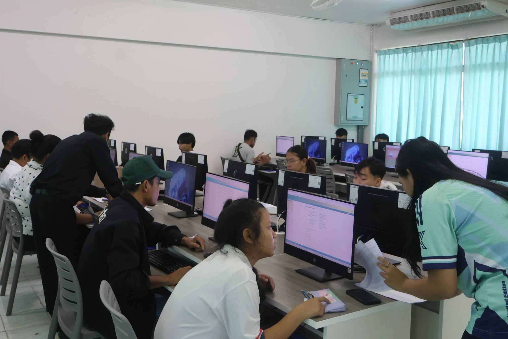 ให้การสนับสนุนสถานที่เป็น สนามทดสอบทางการศึกษาระดับชาติด้านการศึกษานอกระบบโรงเรียน (N-NET)