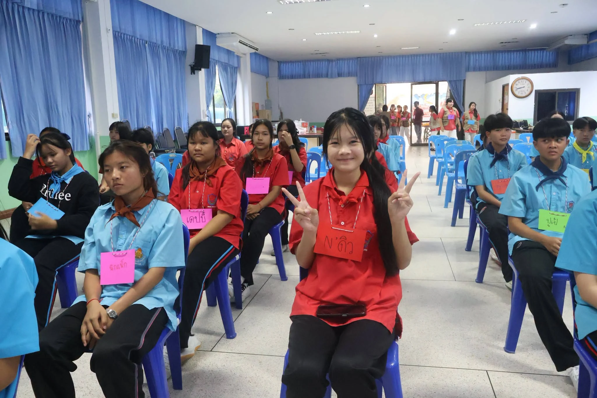 โครงการอบรมหลักสูตรพื้นฐานยุวกาชาด รุ่นที่ 6942/ยส.104