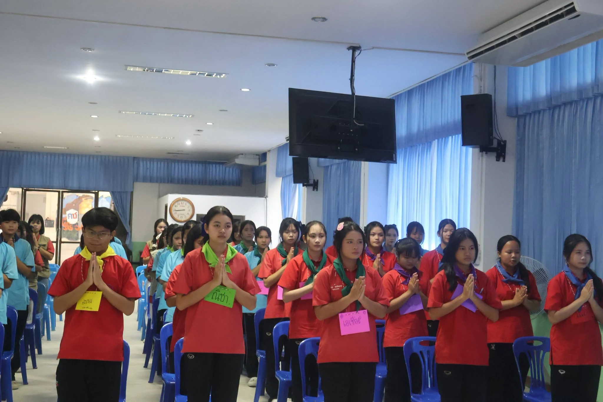 โครงการอบรมหลักสูตรพื้นฐานยุวกาชาด รุ่นที่ 6942/ยส.104