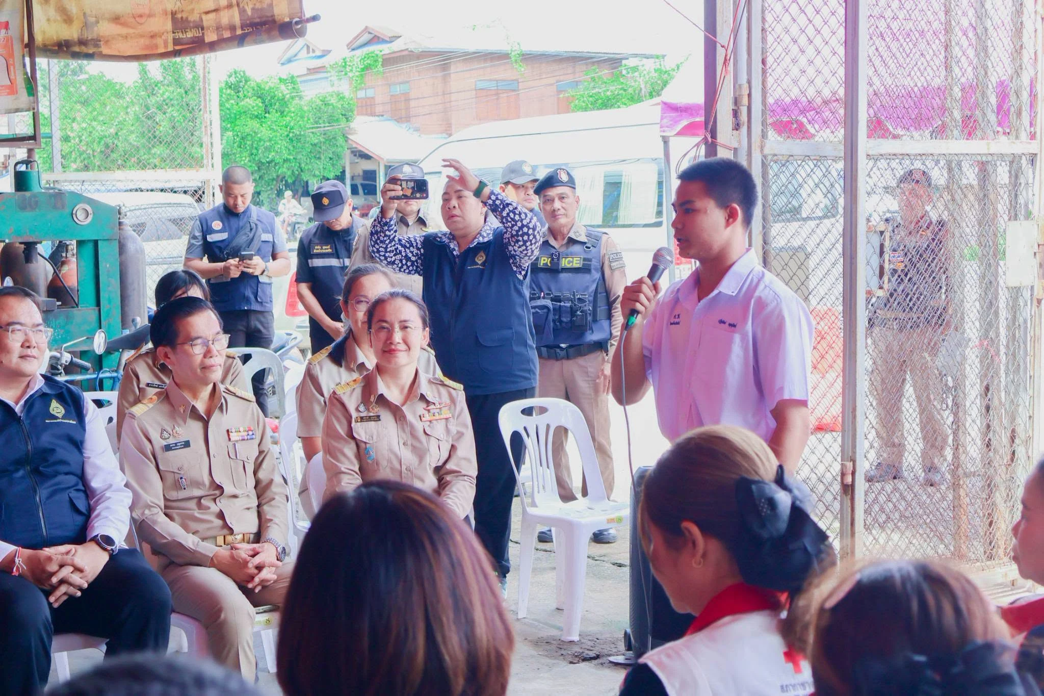 ลงพื้นที่เยี่ยมบ้านนักเรียนทุนพระราชทาน มูลนิธิทุนการศึกษาพระราชทาน (ม.ท.ศ.) รุ่นที่ 17 ได้แก่ นายปฏิพัทธ์ มุทุสิทธิ์