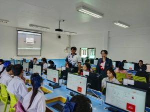 ดำเนินการจัดการทดสอบความสามารถทางภาษาอังกฤษตามกรอบอ้างอิงความสามารถทางภาษาแห่งยุโรป (CEFR : Common European Framework of Reference for Languages)
